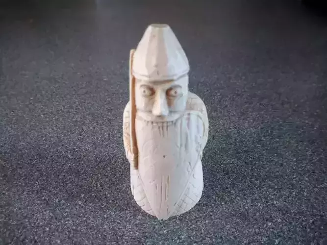 Lewis Beserker chess piece