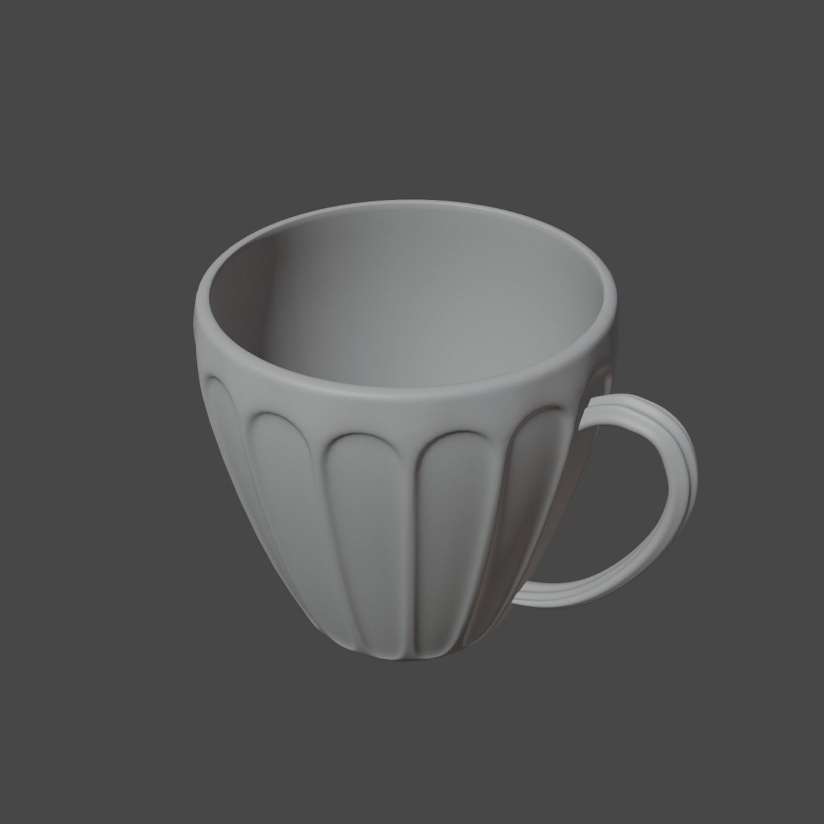 Tea Cup 06 3D model_8