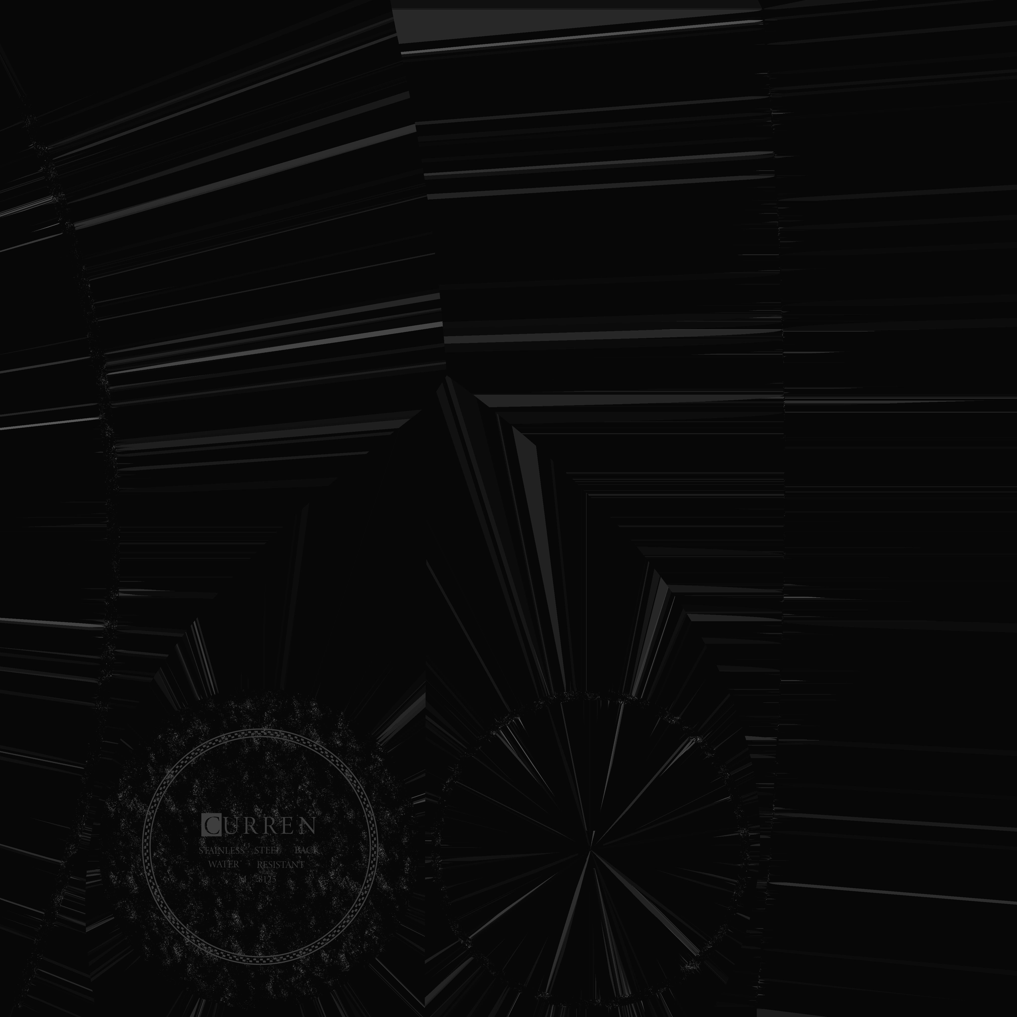  metal watch Low-poly 3D model_6