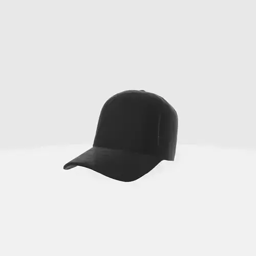 A black baseball cap
