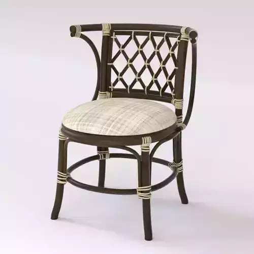 wooden chair 3D model