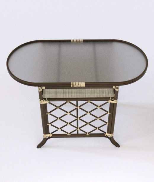 COFFEE TABLE  3D model Low-poly 3D model_1