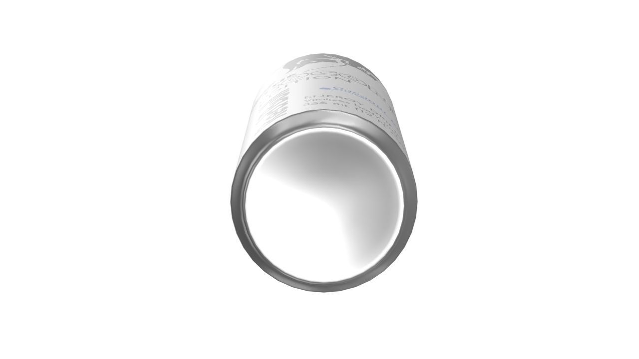 Red Bull Red Edition Drink Can Sleek 355ml 02 Low-poly 3D model_15