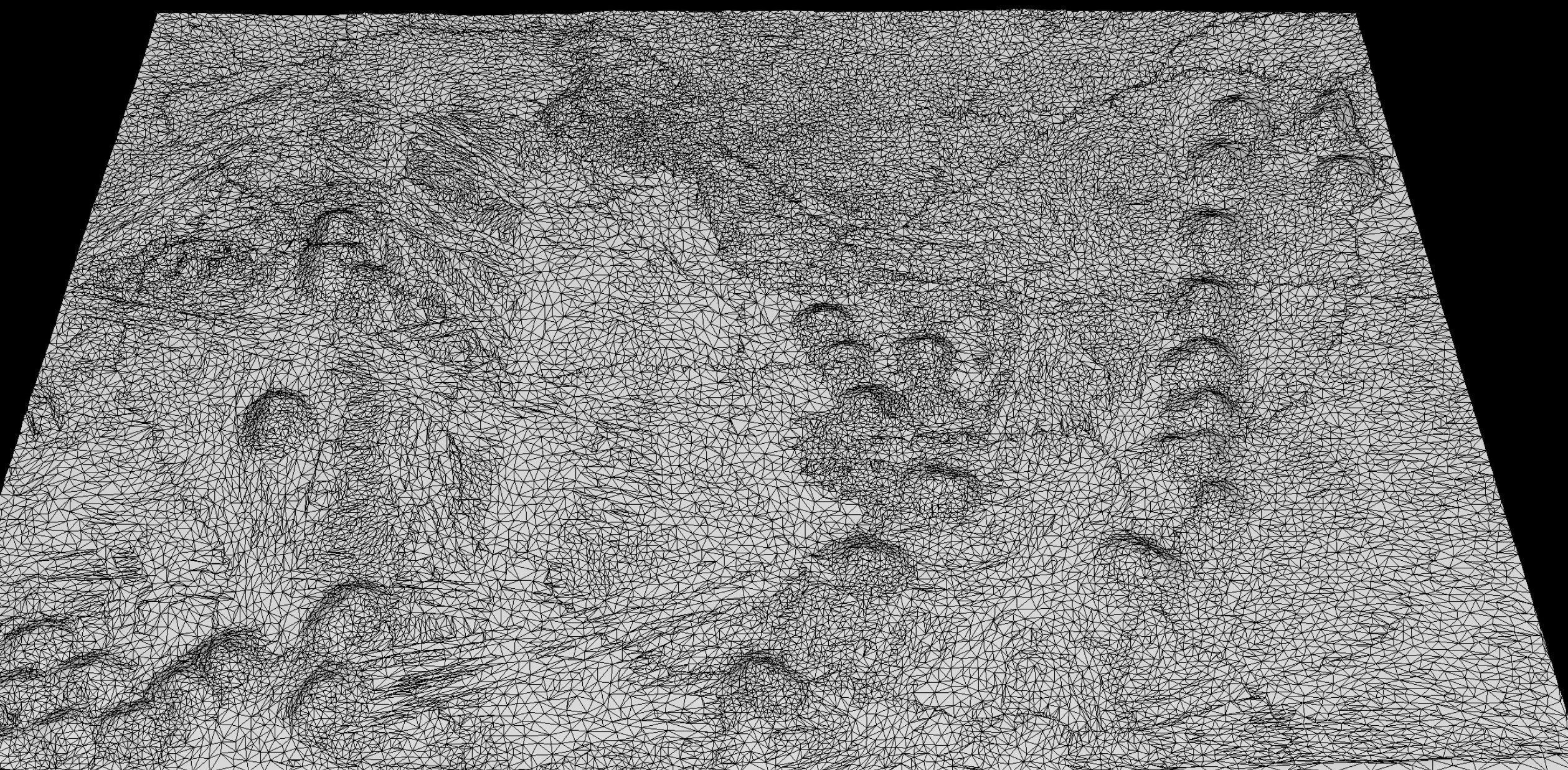 construction-site terrain ground photogrammetry Low-poly 3D model_4