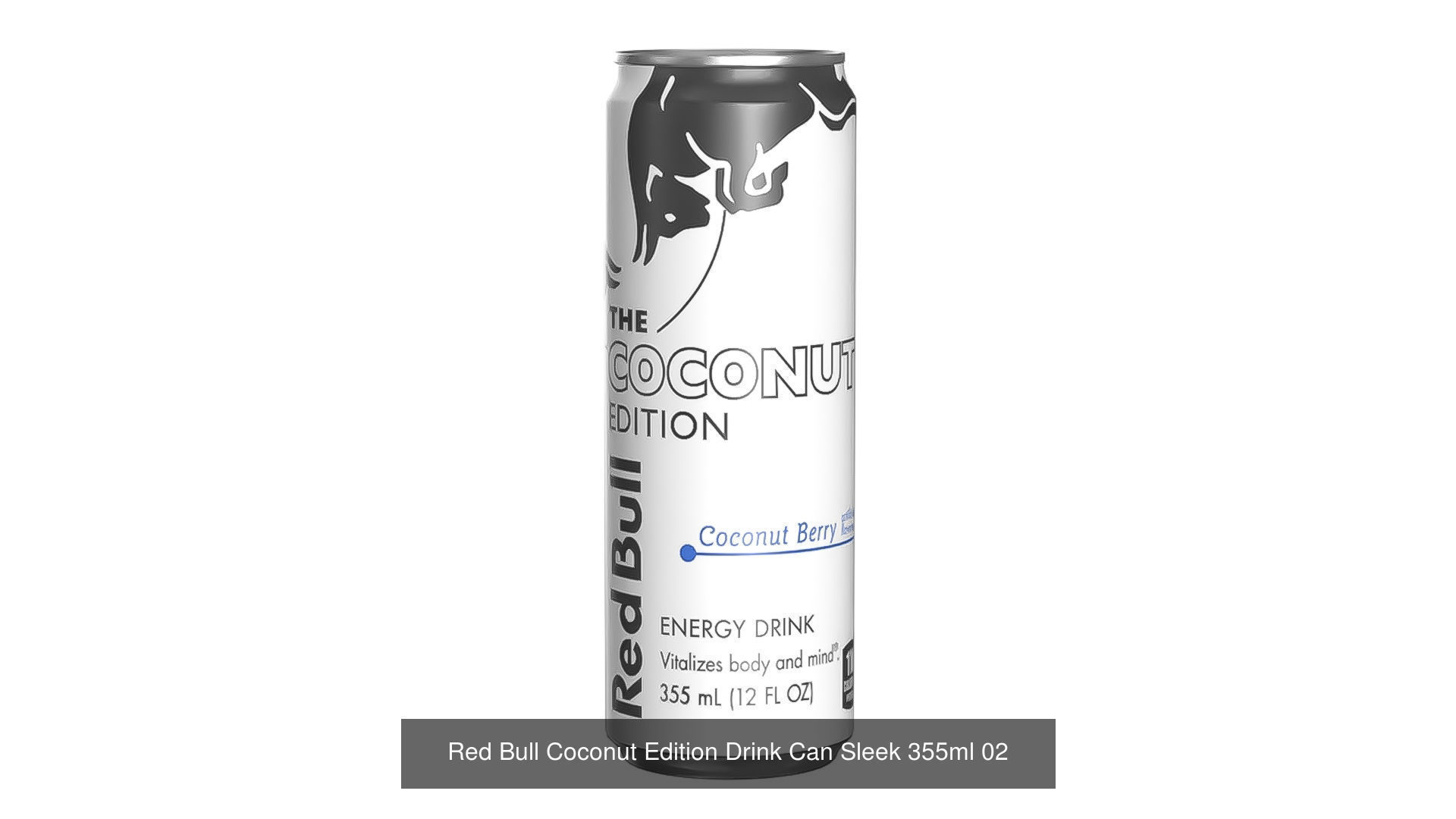 Red Bull Drink Can Package 3D Model Collection_9