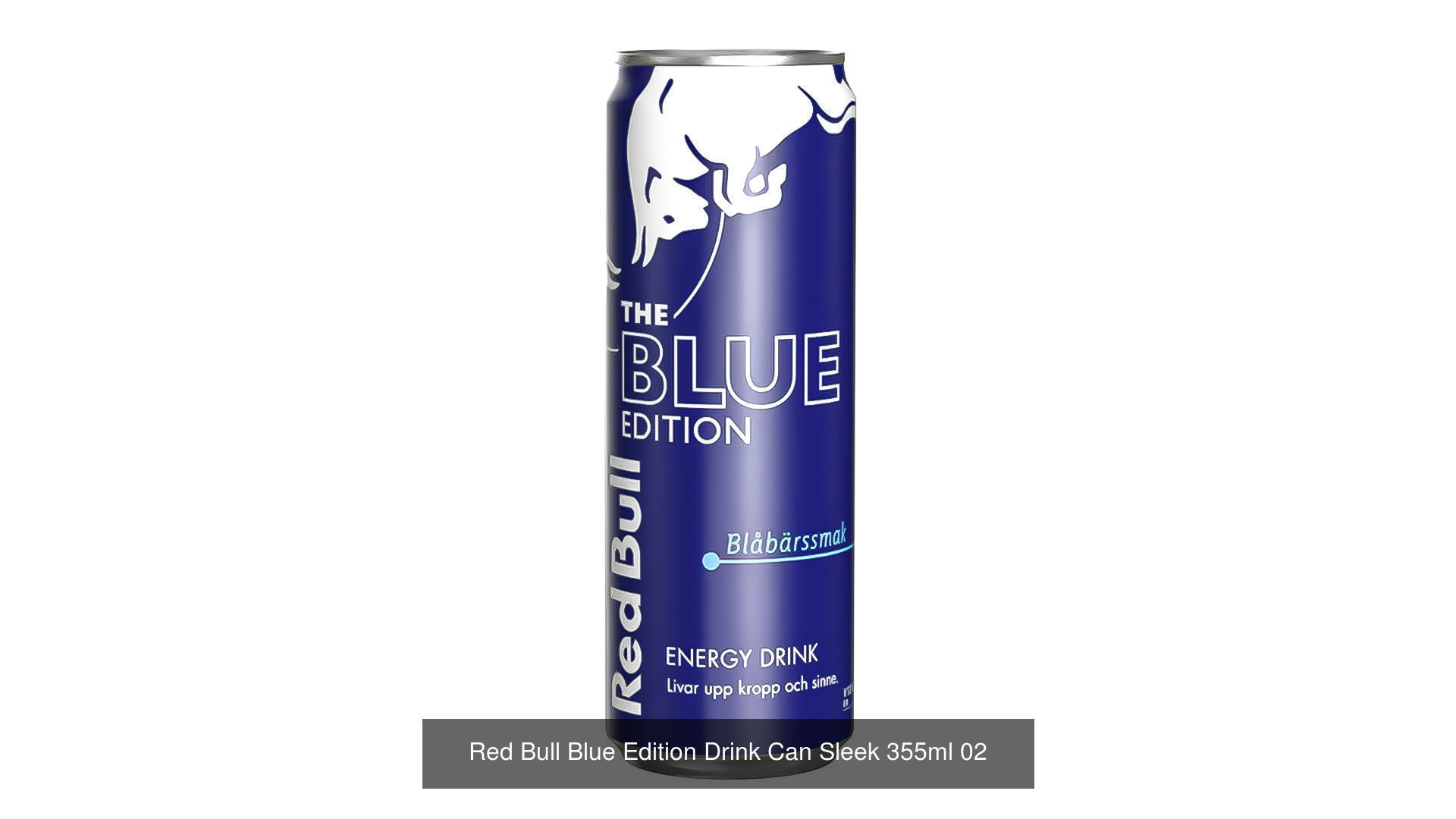 Red Bull Drink Can Package 3D Model Collection_7