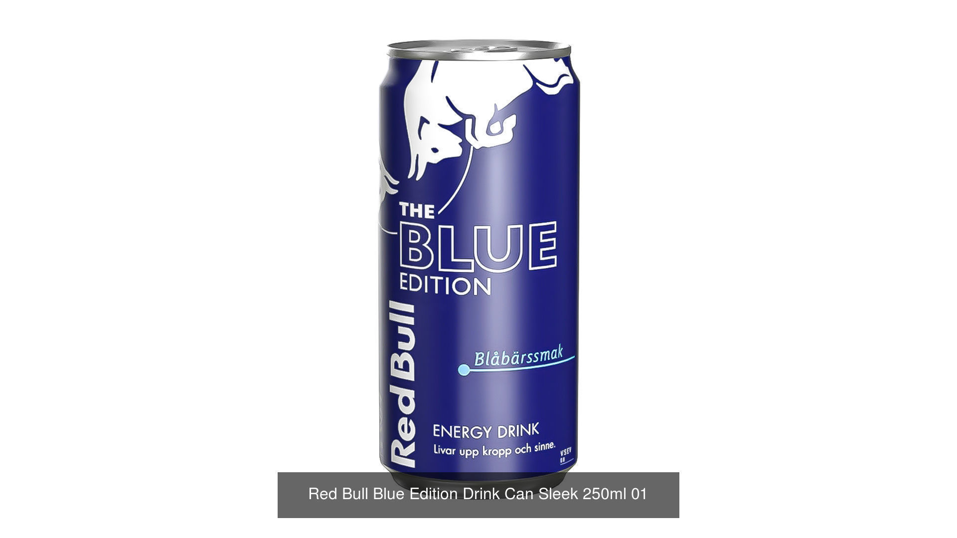 Red Bull Drink Can Package 3D Model Collection_6