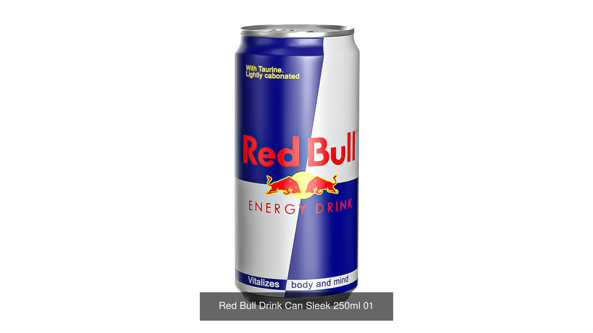 Red Bull Drink Can Package 3D Model Collection_2