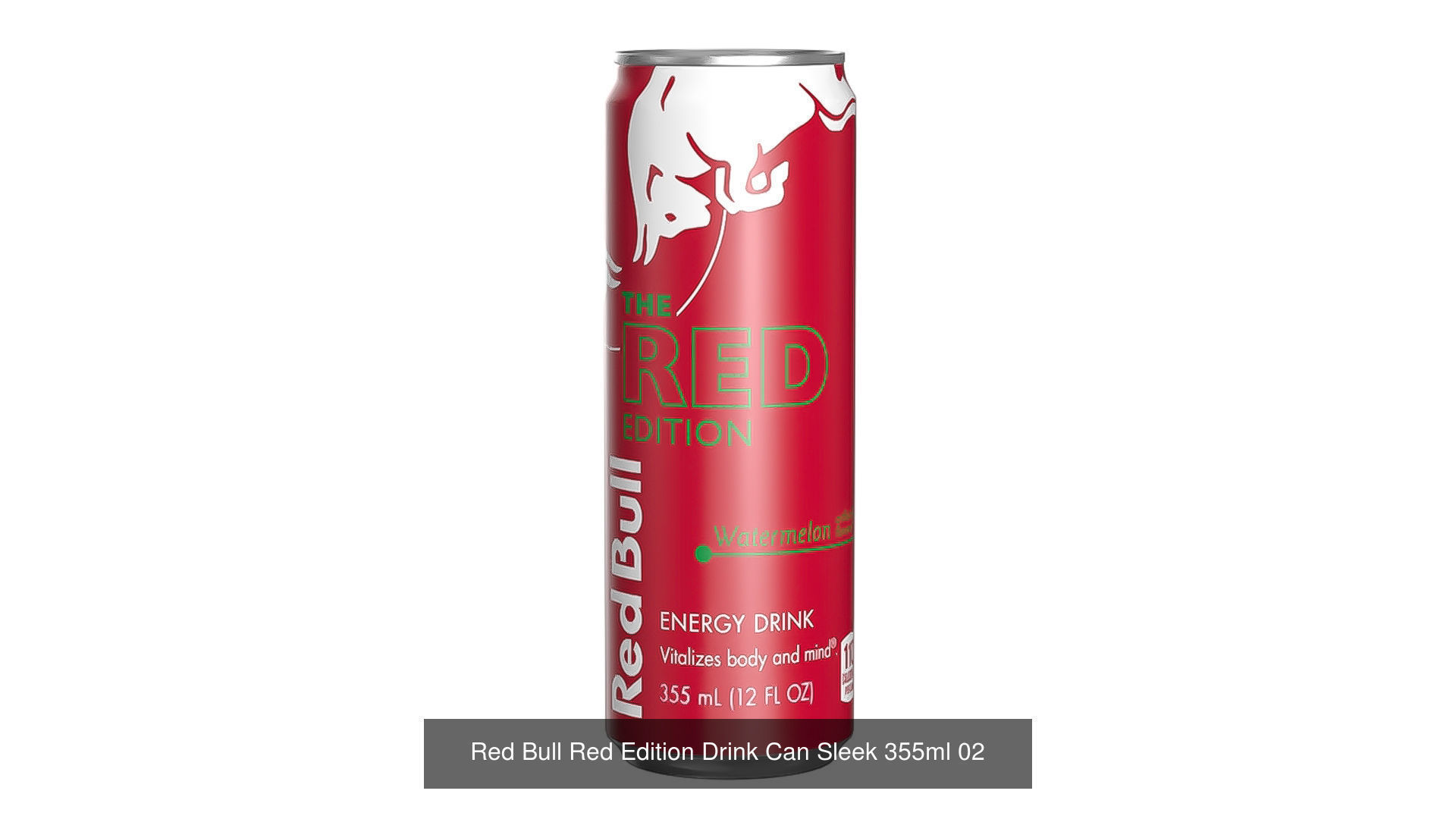 Red Bull Drink Can Package 3D Model Collection_11