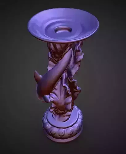 dolphin candle holder decoration