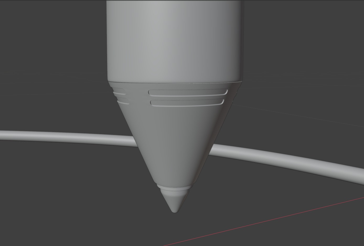 Graphics Tablet with Pen 3d model 3D model_11