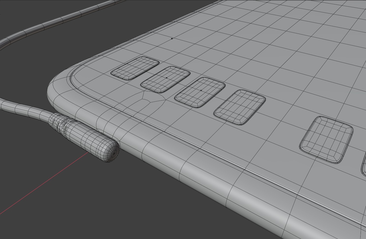 Graphics Tablet with Pen 3d model 3D model_15