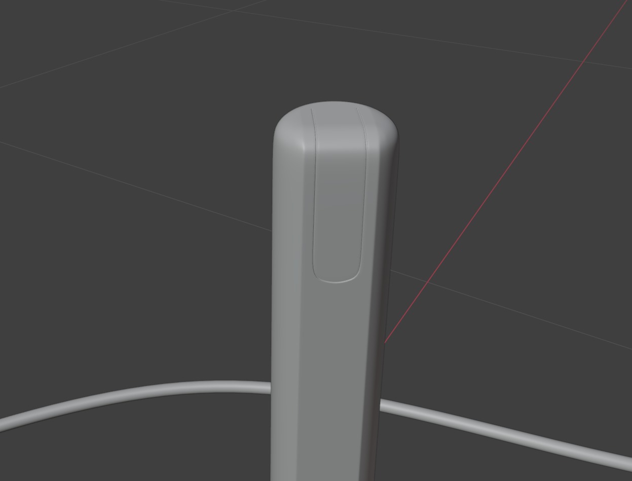 Graphics Tablet with Pen 3d model 3D model_9