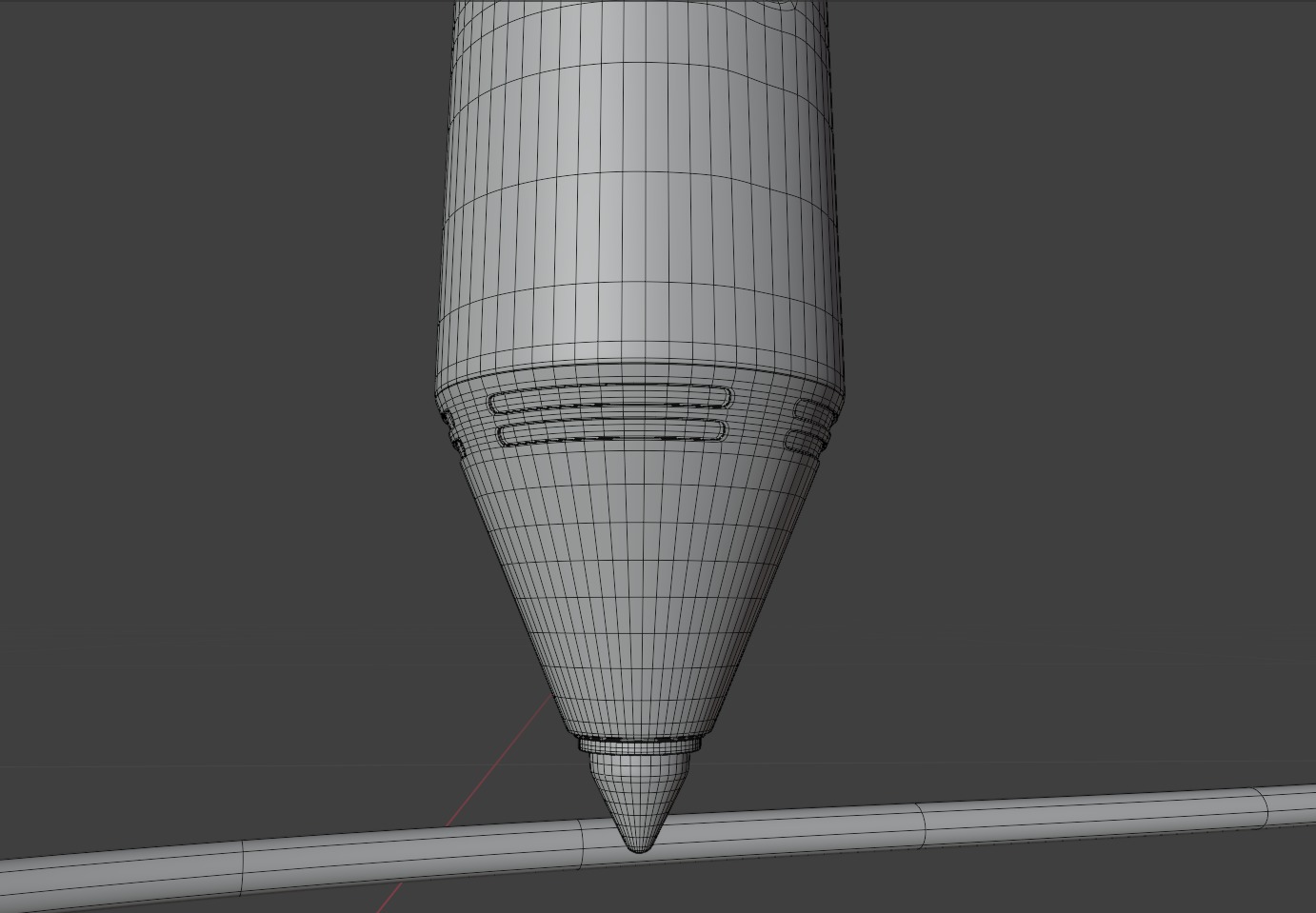 Graphics Tablet with Pen 3d model 3D model_17