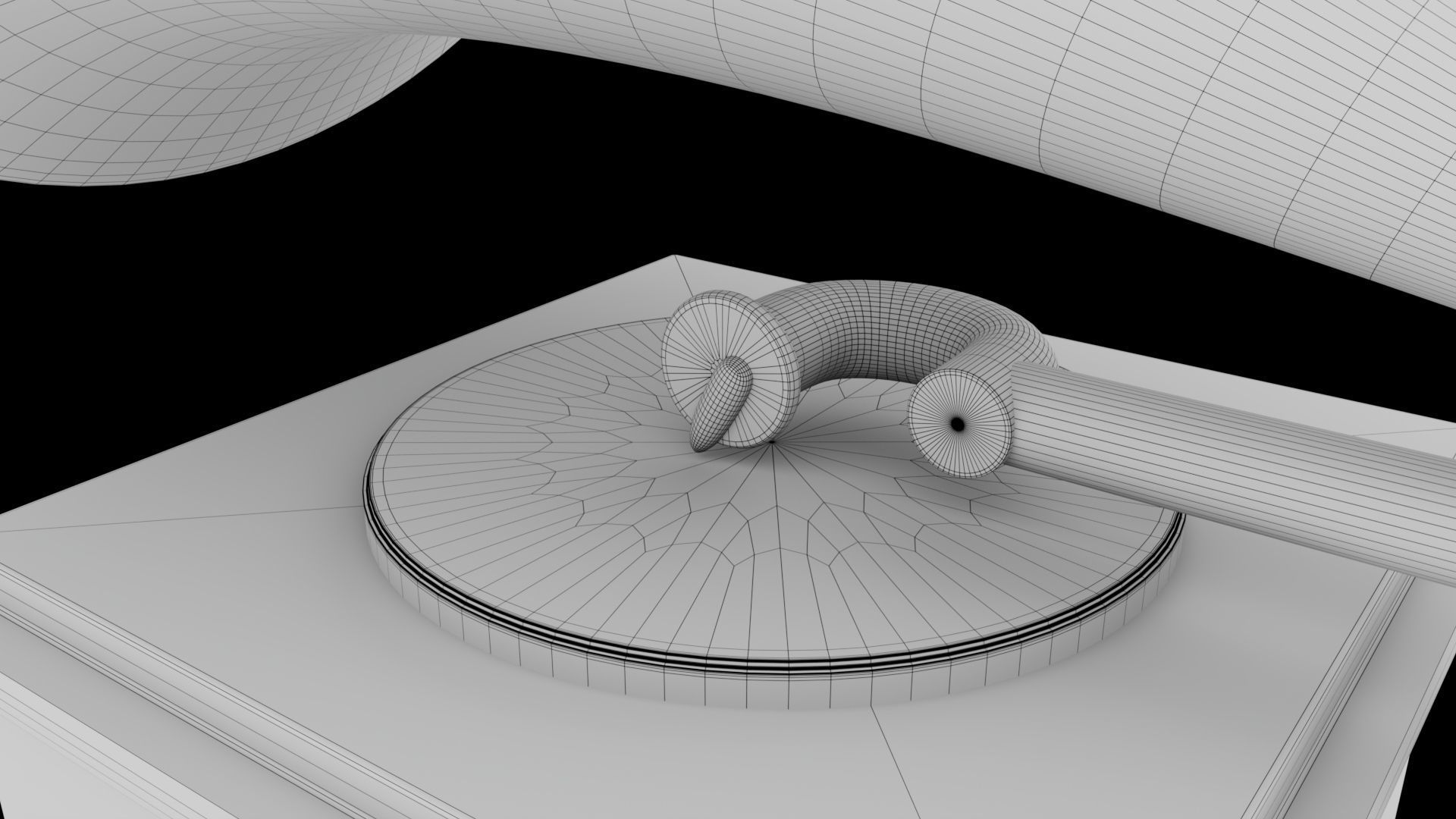 Grammy Award 3D model_9