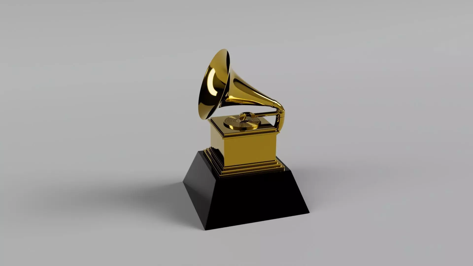 Grammy Award 3D model_0