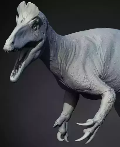 Cryolophosaurus 3D print model