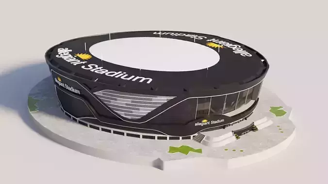 Allegiant Stadium 3D model