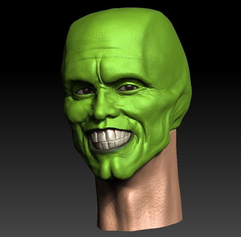 THE MASK -1994 JIM CARREY 3D print model_1