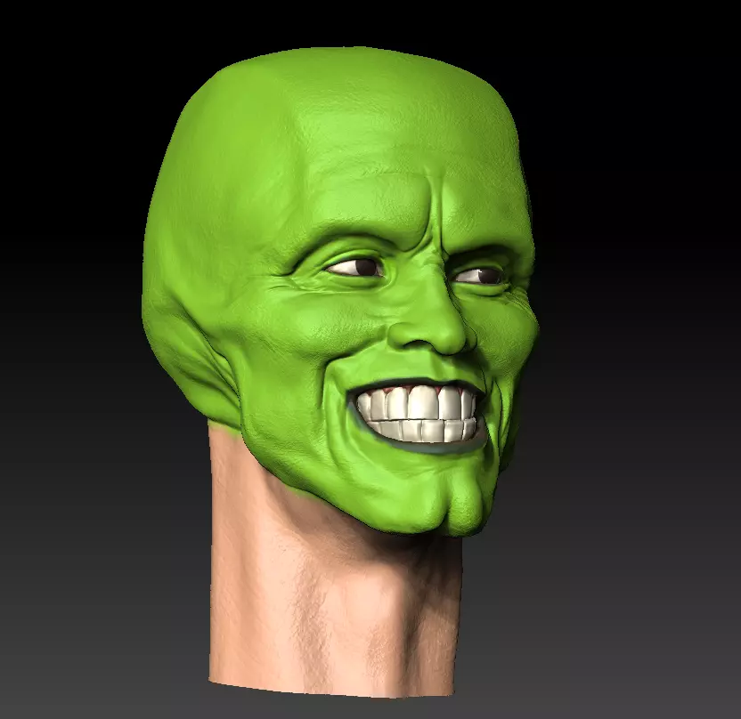 THE MASK -1994 JIM CARREY 3D print model_0