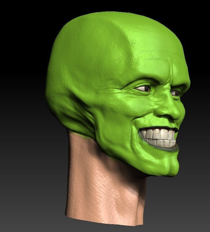 THE MASK -1994 JIM CARREY 3D print model_2