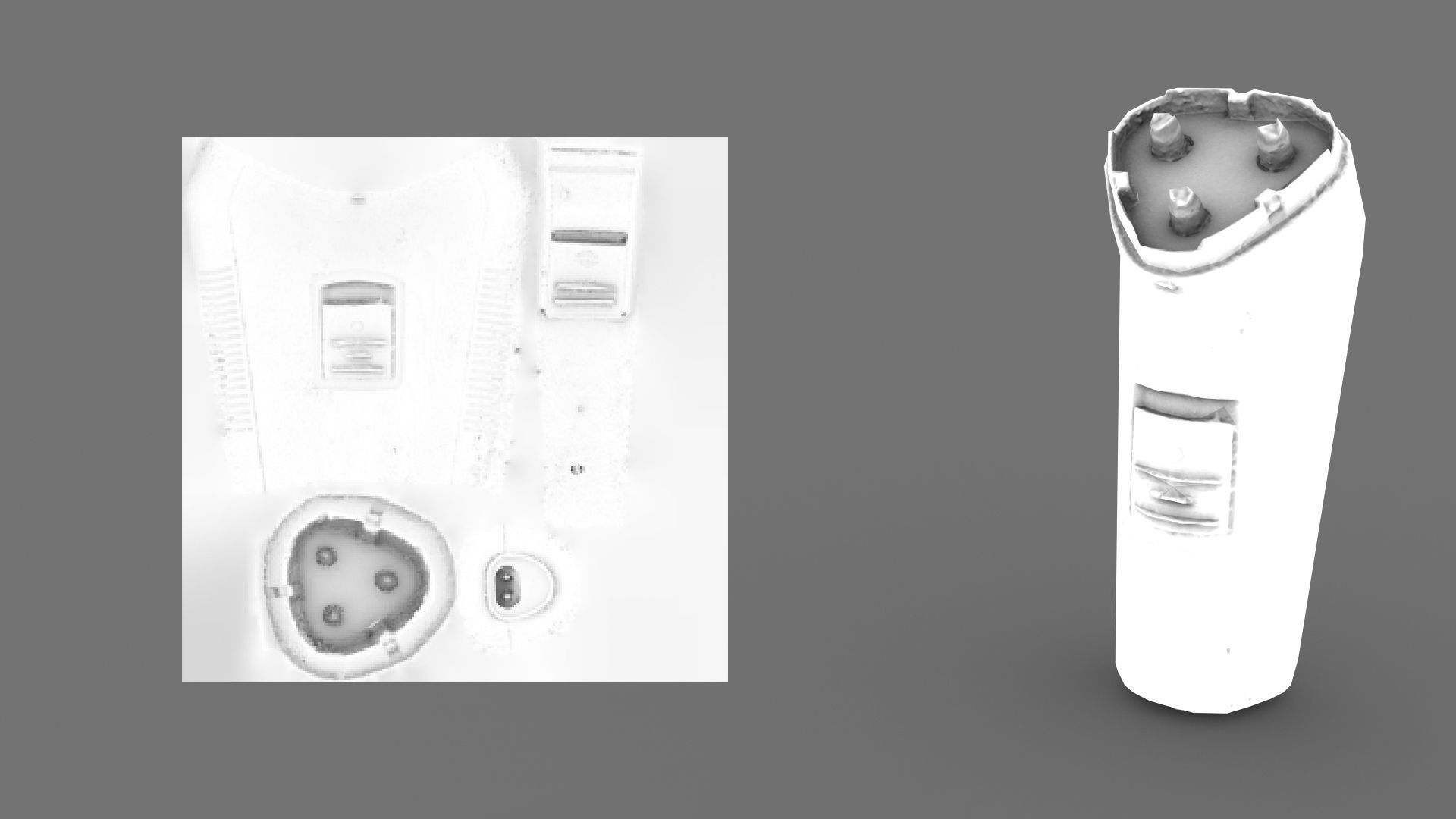 Abandoned Bread Shave Scan Low-poly 3D model_7
