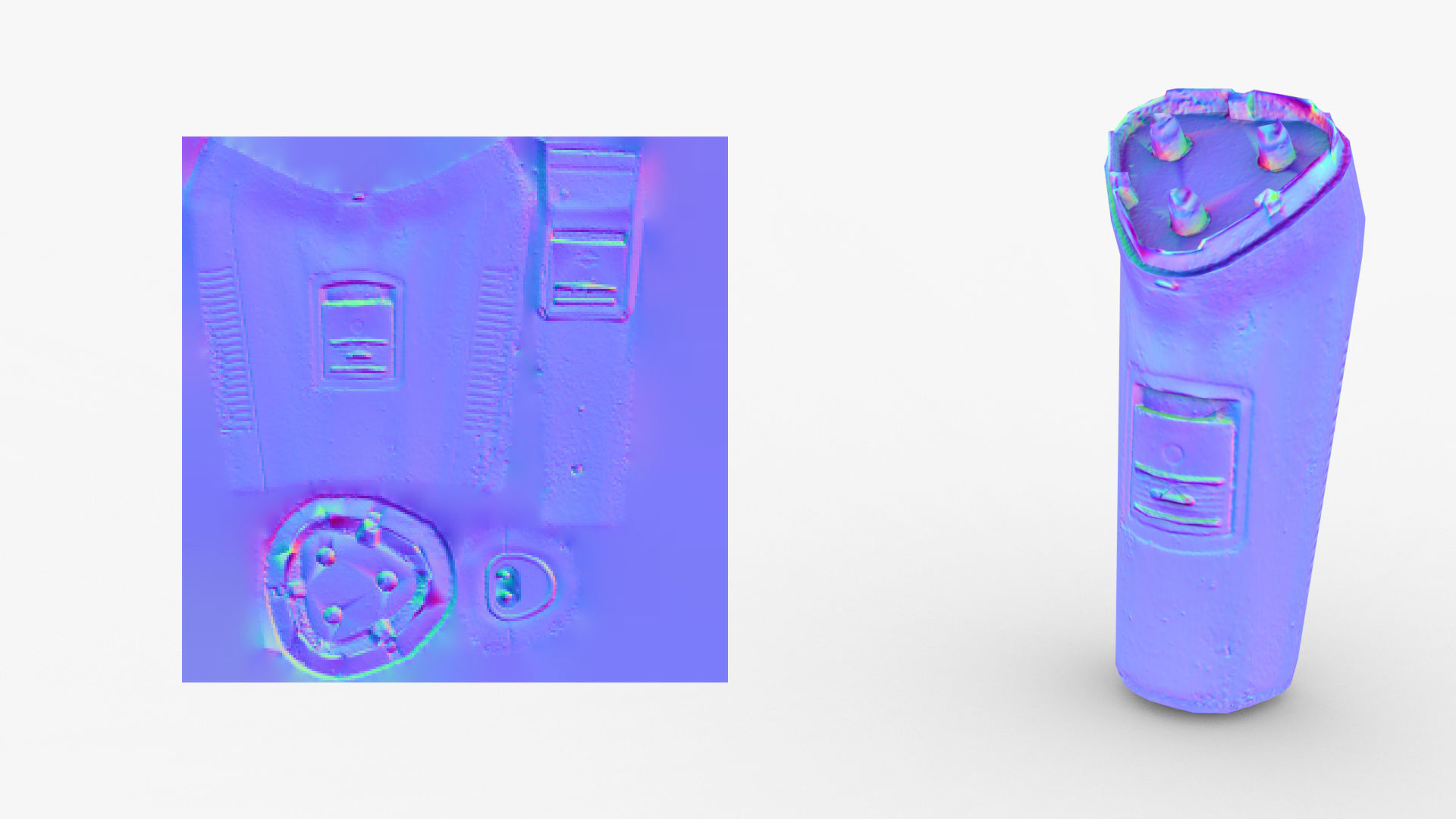 Abandoned Bread Shave Scan Low-poly 3D model_6