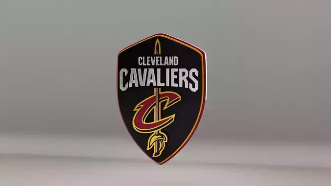 NBA Cleveland Cavaliers Logo 3D model
