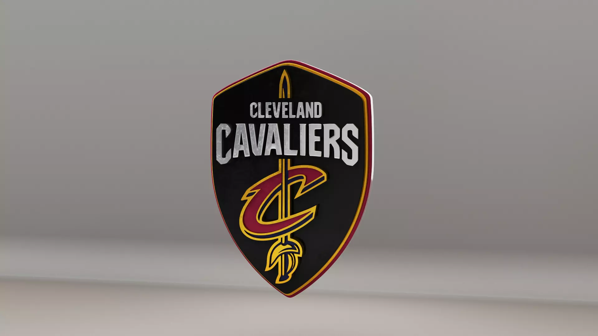 NBA Cleveland Cavaliers Logo 3D model_0