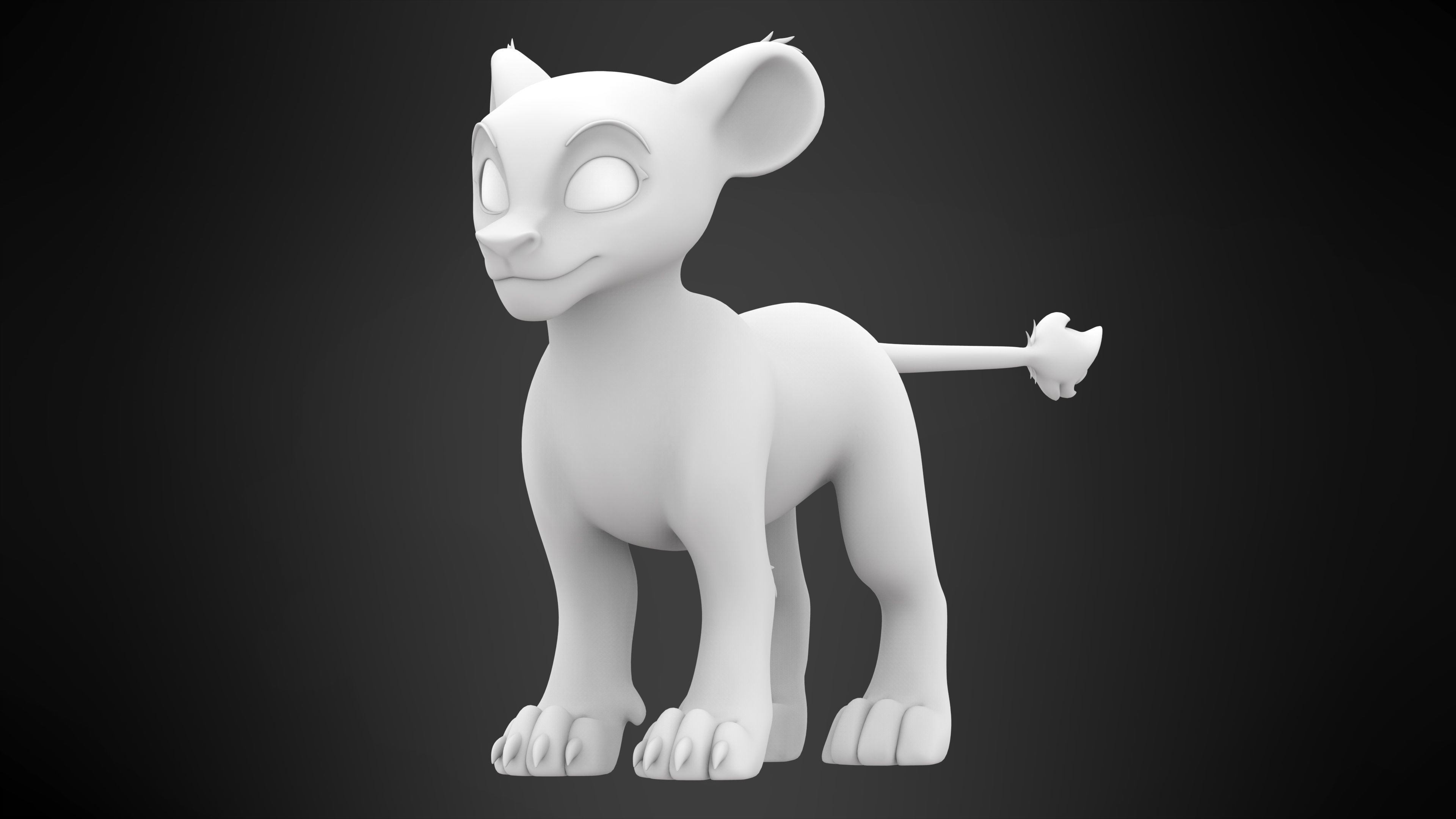 Mjanja Cub 3D model_5