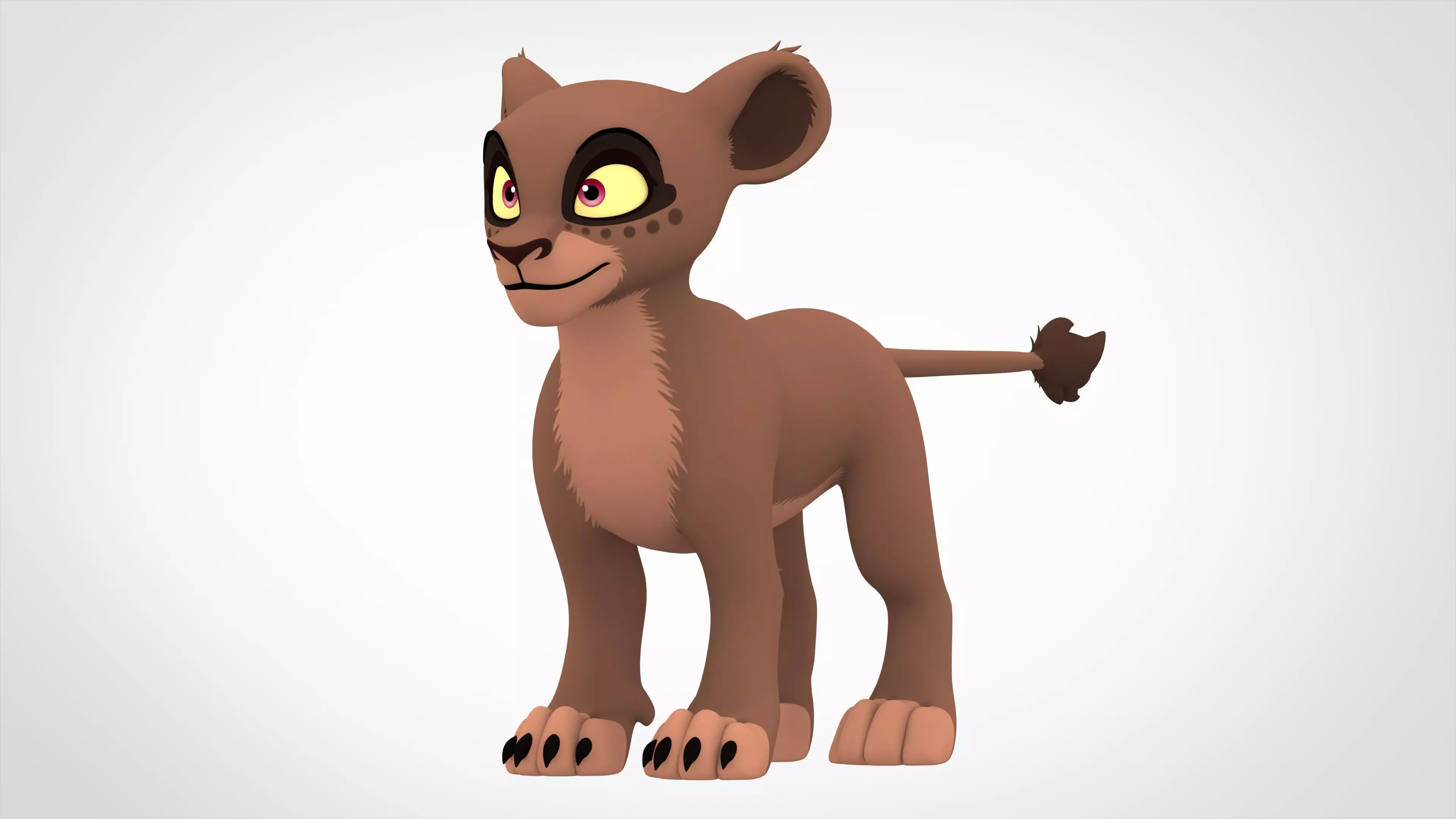 Mjanja Cub 3D model_0