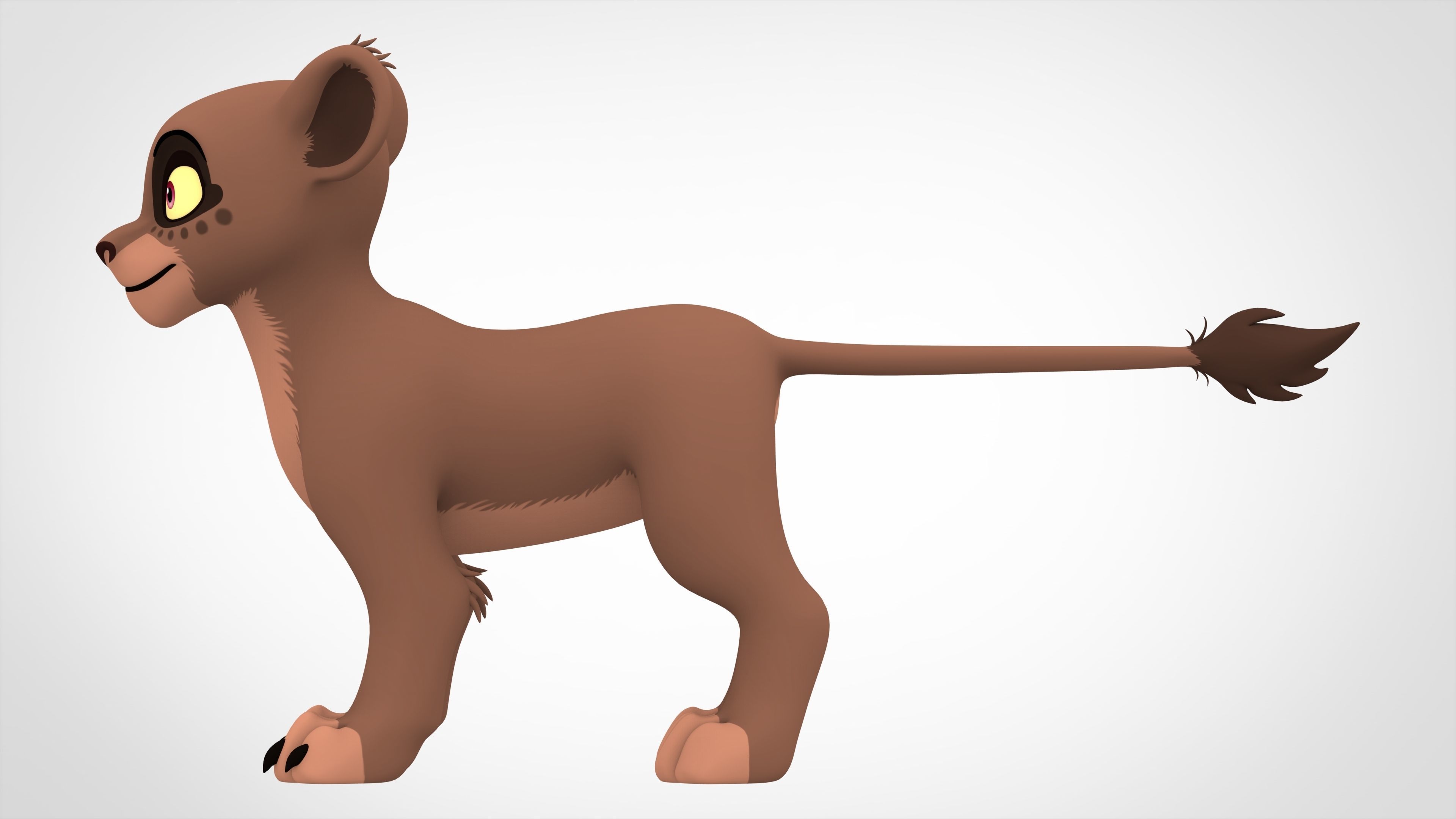 Mjanja Cub 3D model_2