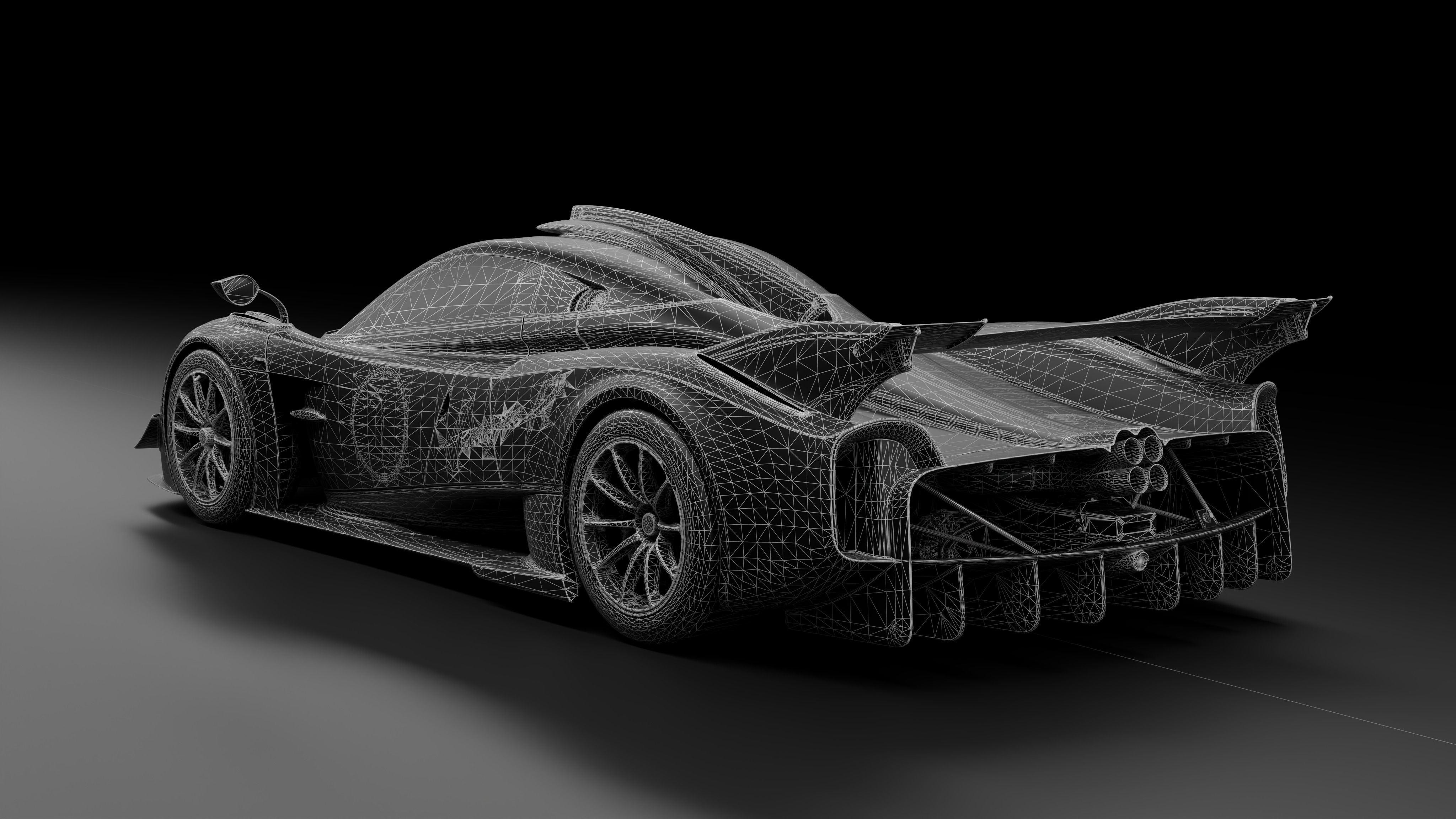 Pagani Huayra R 3D model_10