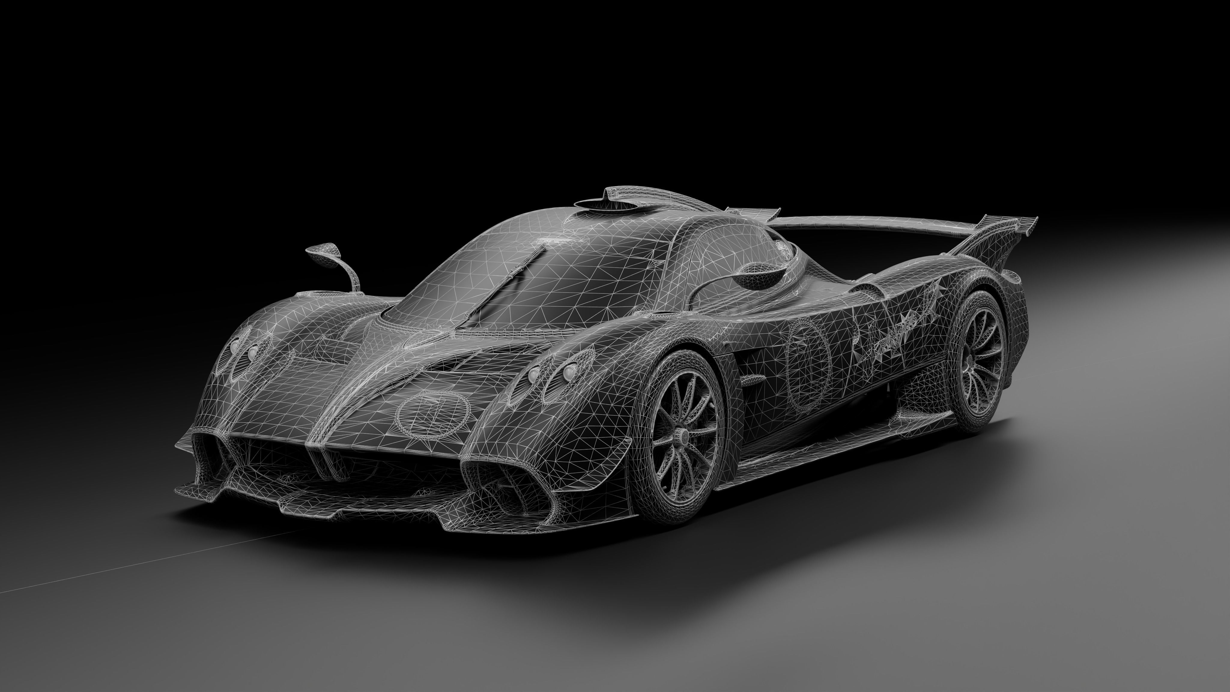 Pagani Huayra R 3D model_5