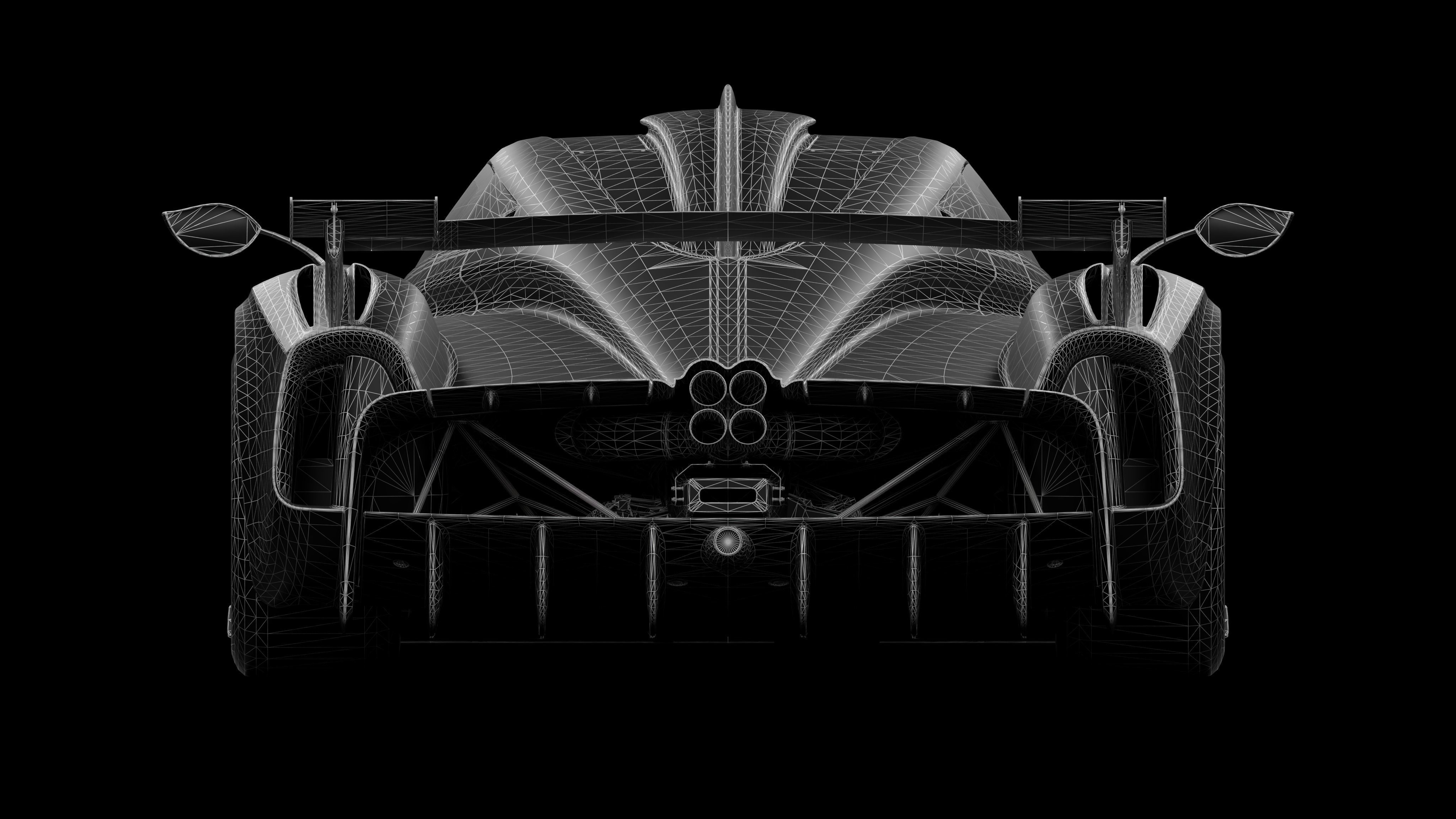 Pagani Huayra R 3D model_11