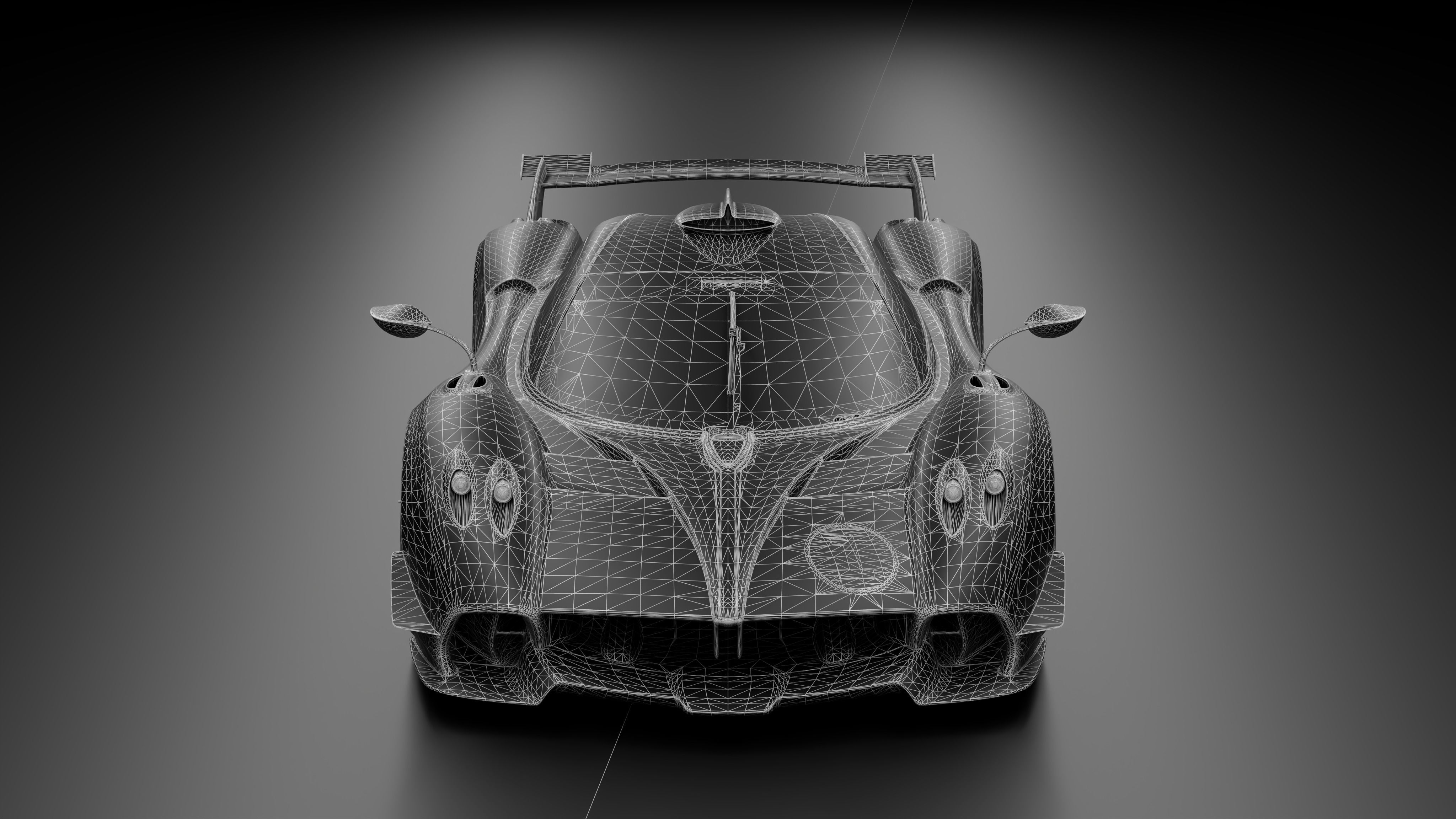 Pagani Huayra R 3D model_4