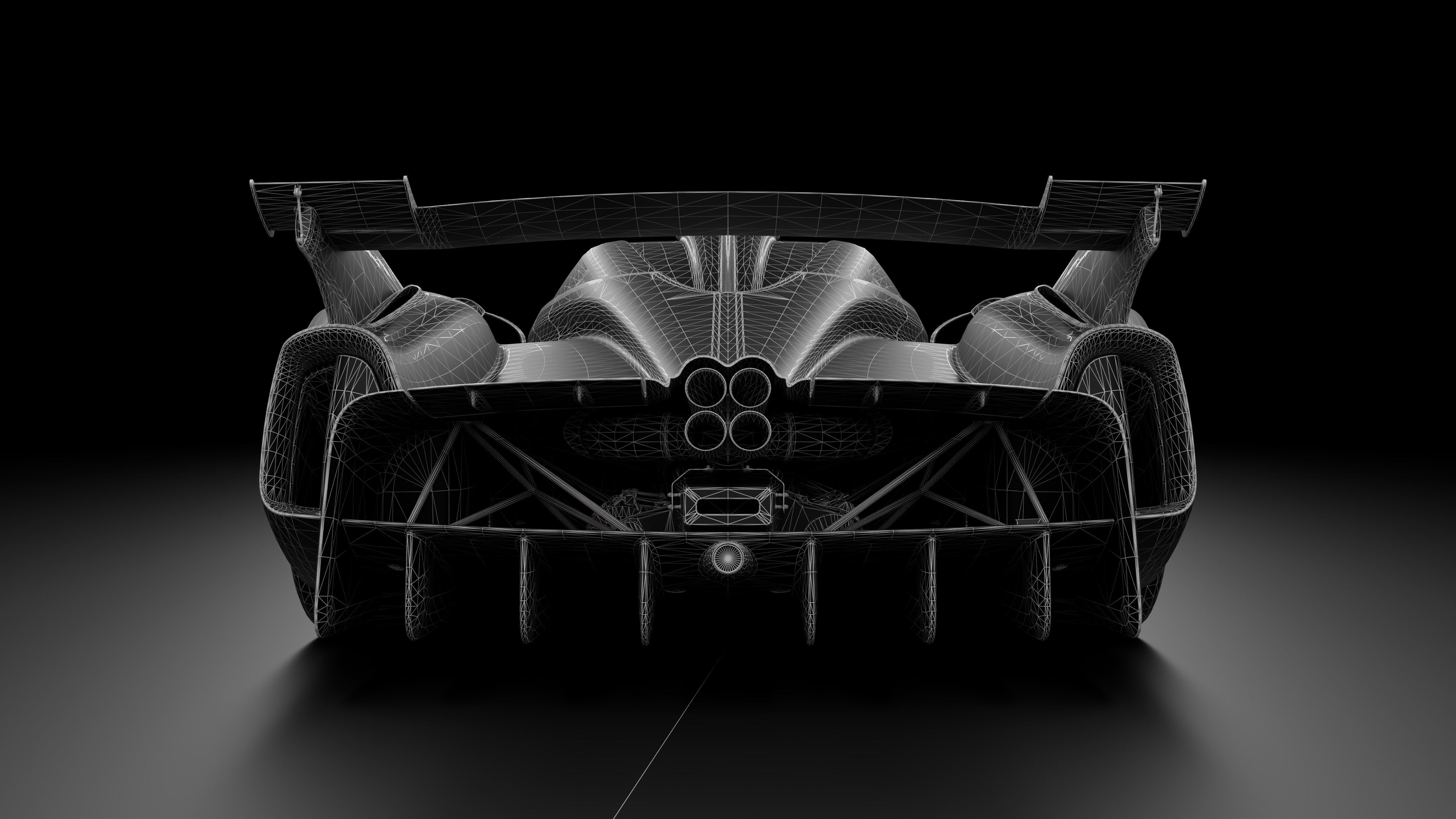 Pagani Huayra R 3D model_7