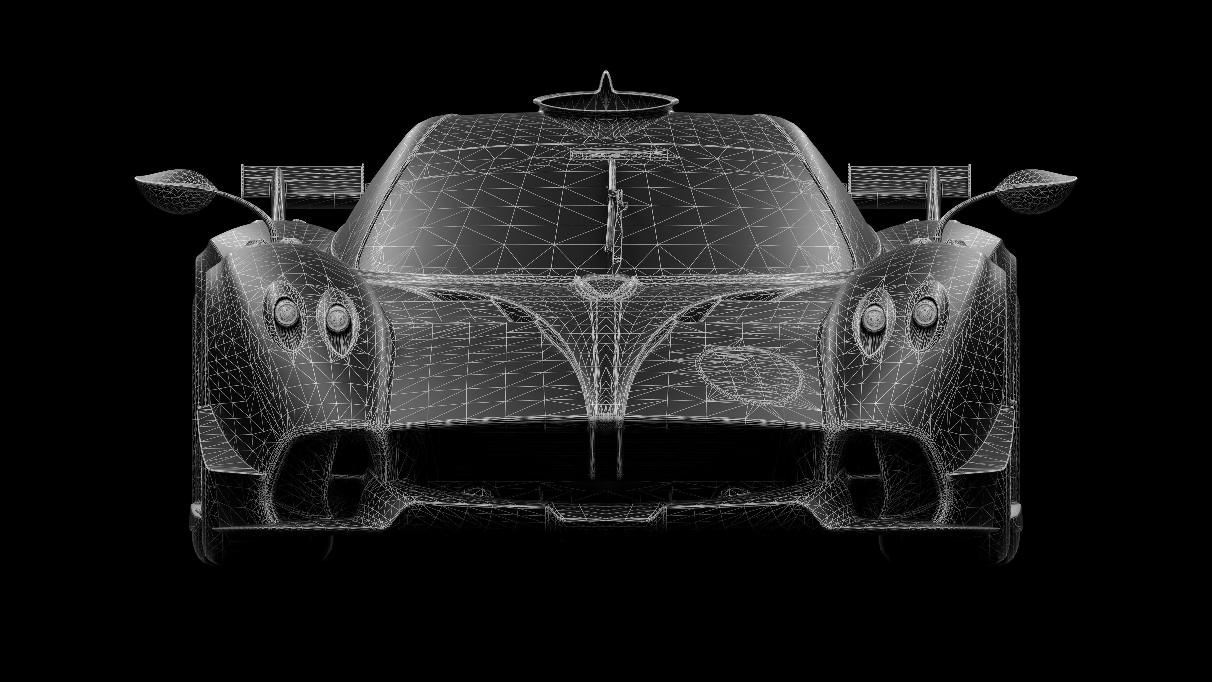 Pagani Huayra R 3D model_8