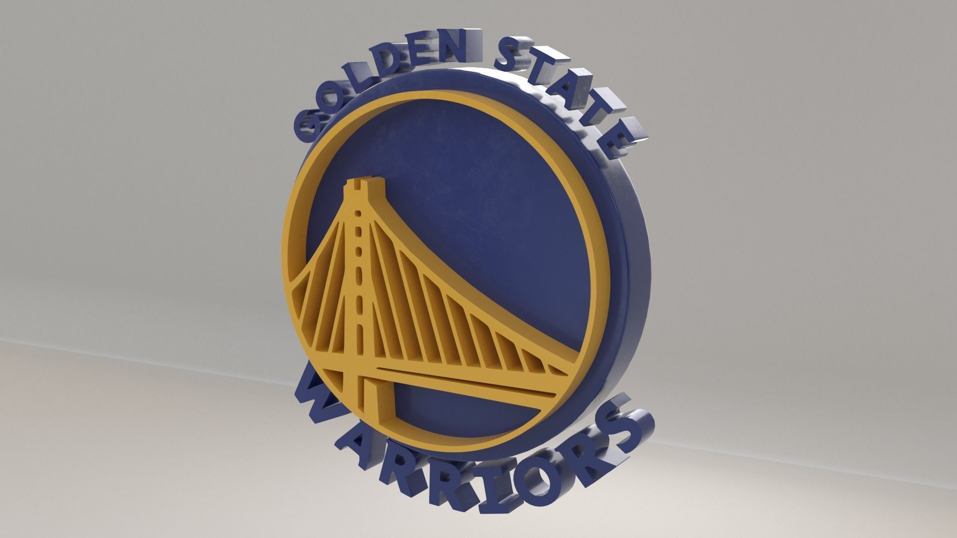 NBA Golden State Warriors 3D model_6