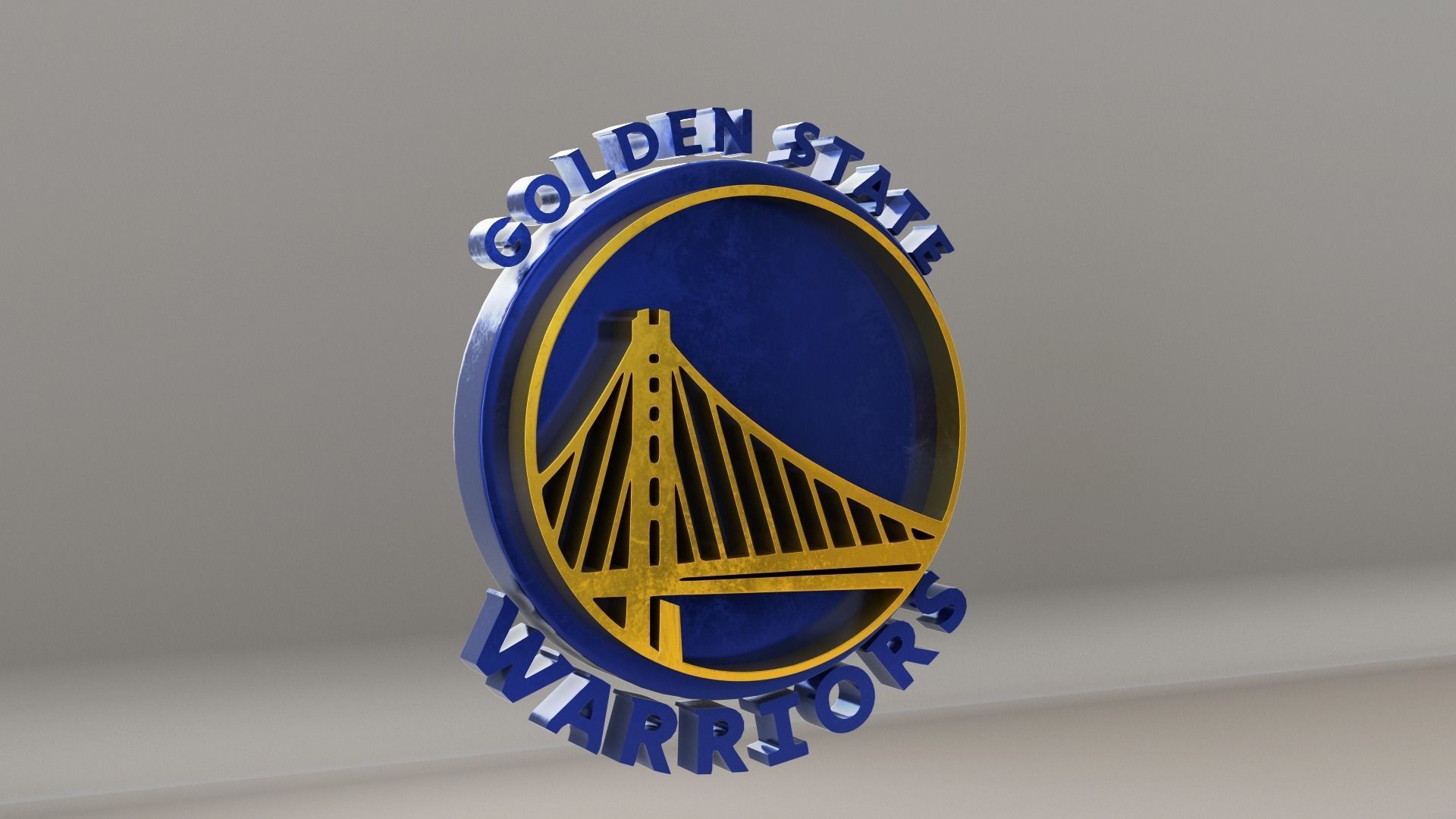 NBA Golden State Warriors 3D model_3