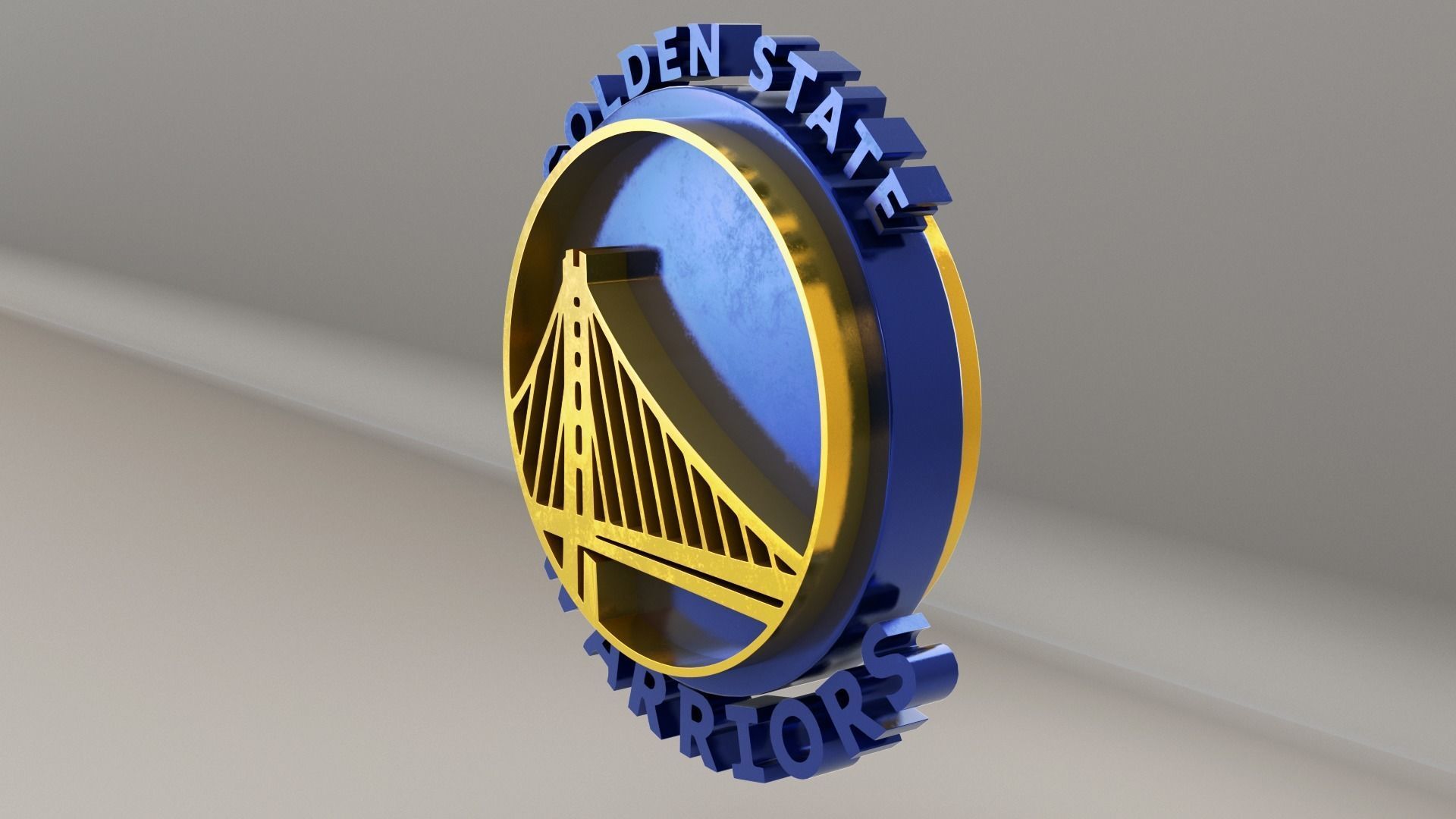 NBA Golden State Warriors 3D model_5