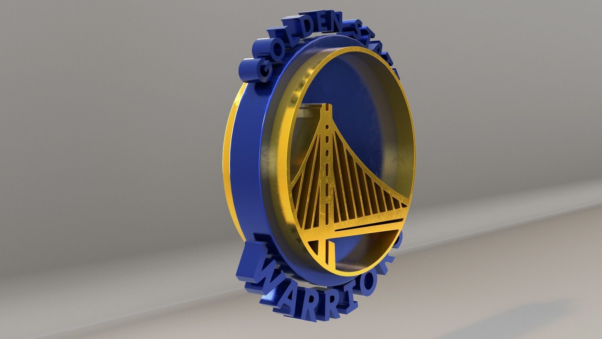NBA Golden State Warriors 3D model_4