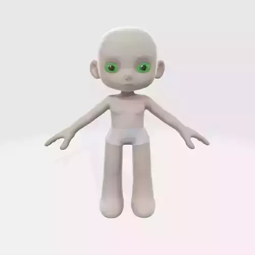 A boy character figure