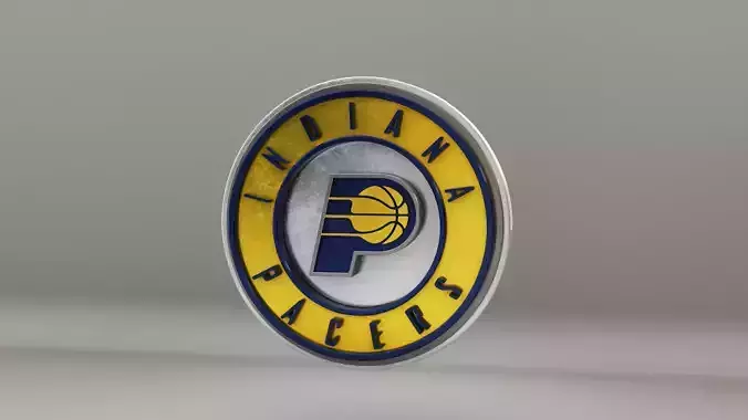 NBA Indiana Pacers Logo 3D model
