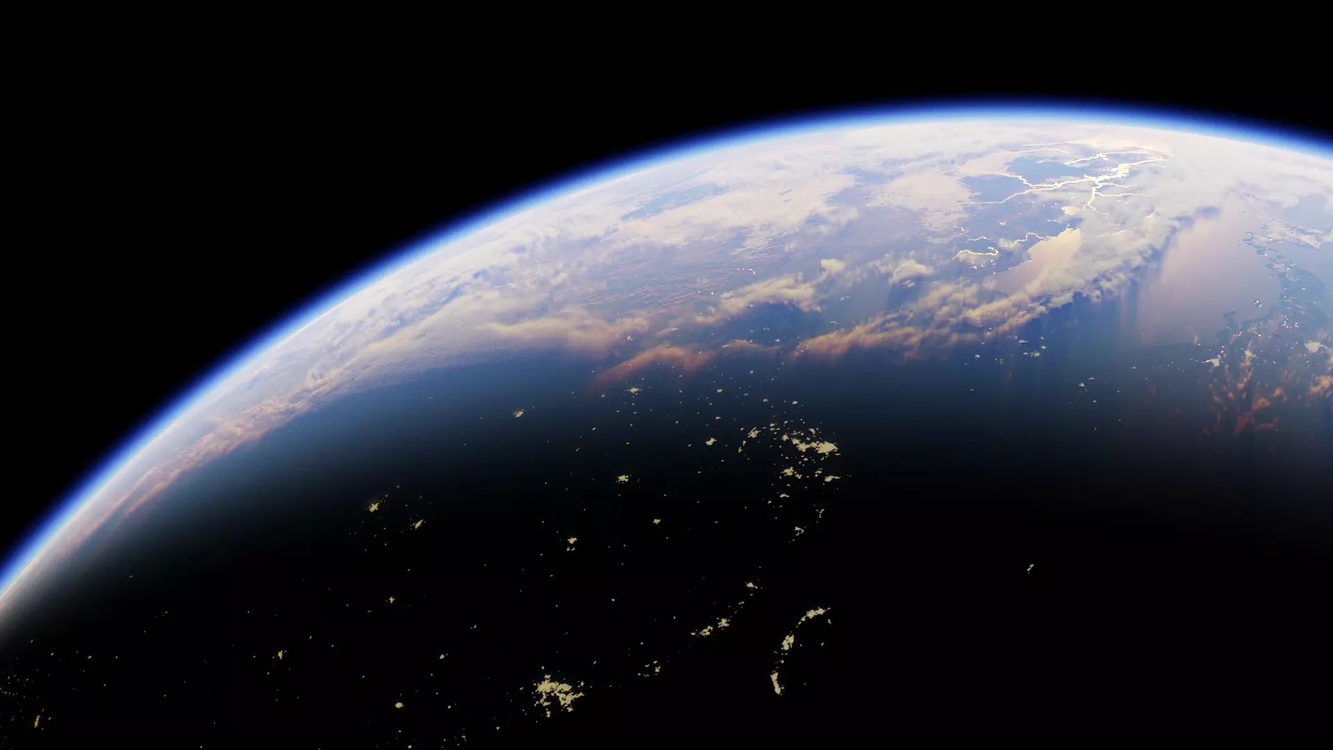 Earth high Photorealistic 16K textures 3D model_0