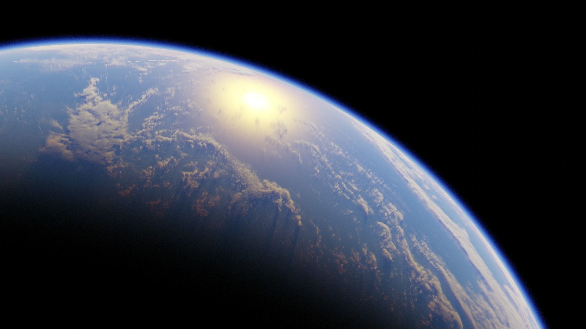 Earth high Photorealistic 16K textures 3D model_2