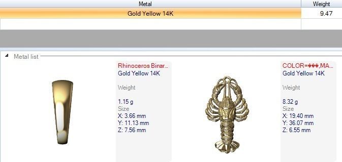 Lobster crayfish pendent Necklace Charm Jewelry  3D print model_12