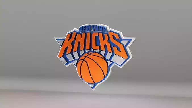 NBA New York Knicks Logo 3D model
