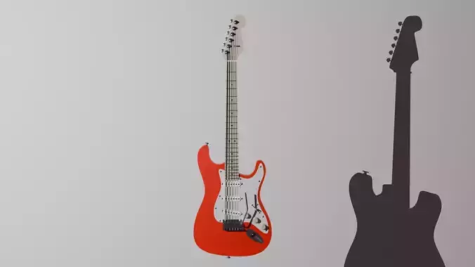 Stratocaster electric guitar