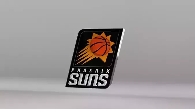 NBA Phoenix Suns Logo 3D model